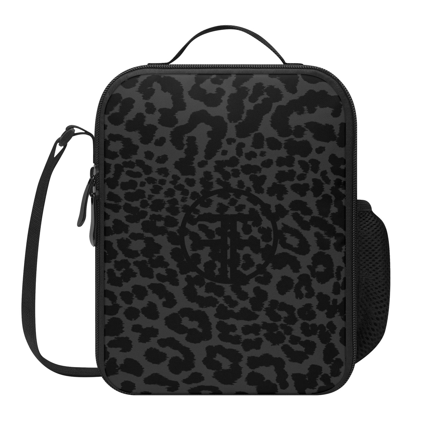 FITT FASHION Black Leopard / One Size BLACK LEOPARD LUNCH BAG