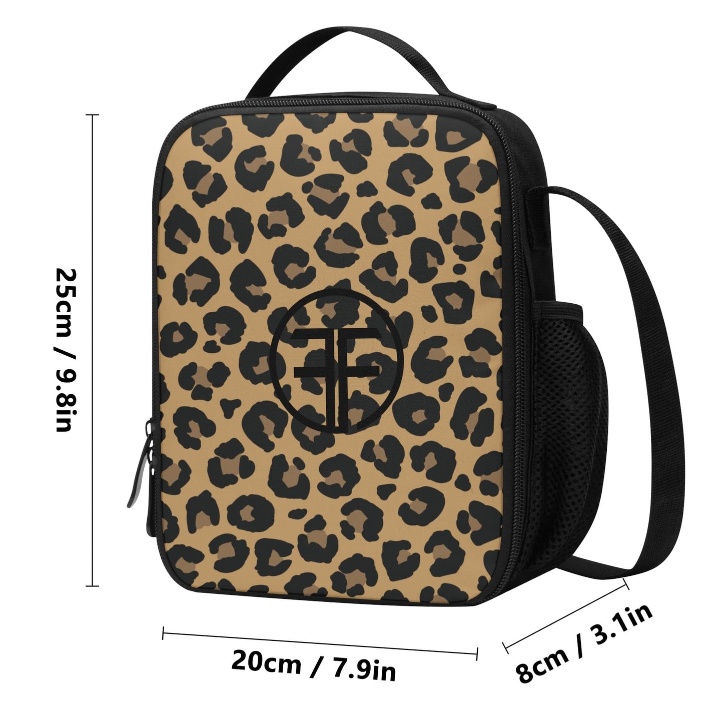 FITT FASHION Leopard / One Size LEOPARD LUNCH BAG