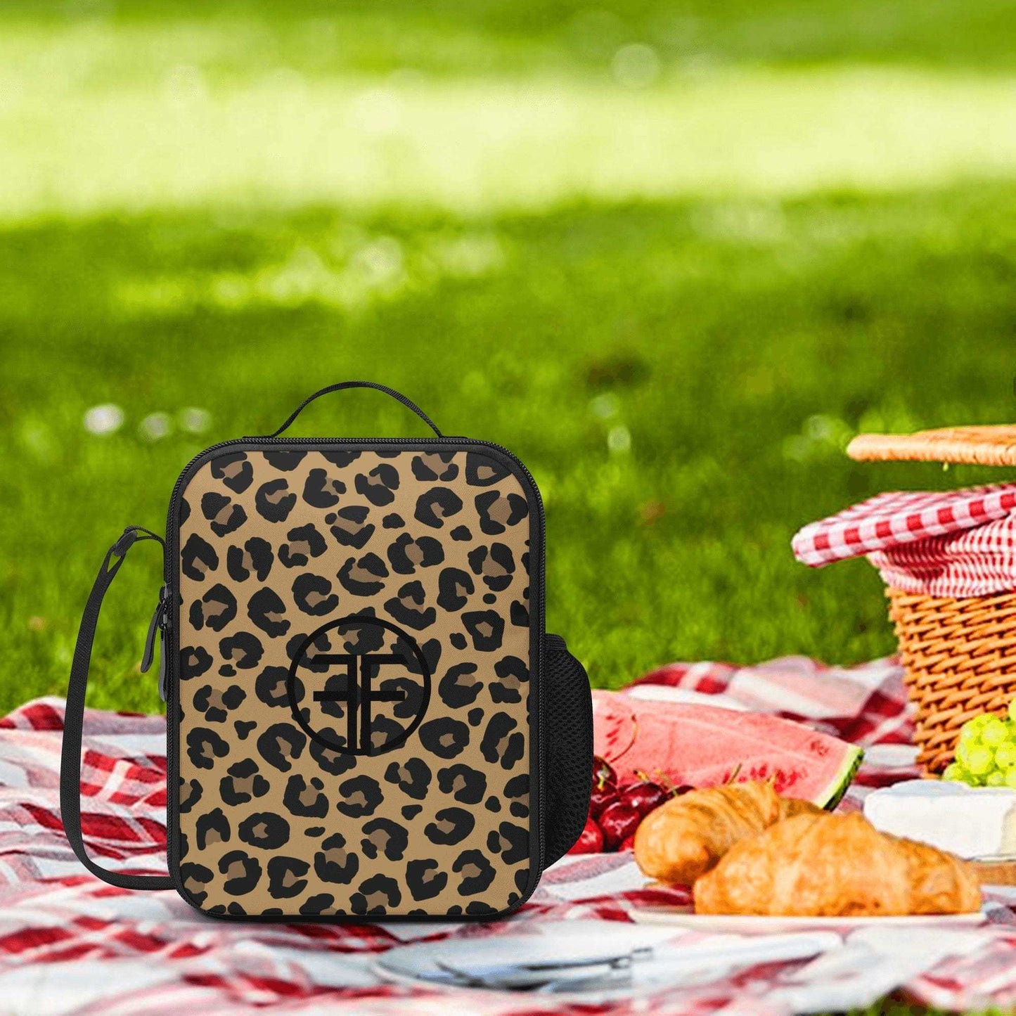 FITT FASHION Leopard / One Size LEOPARD LUNCH BAG