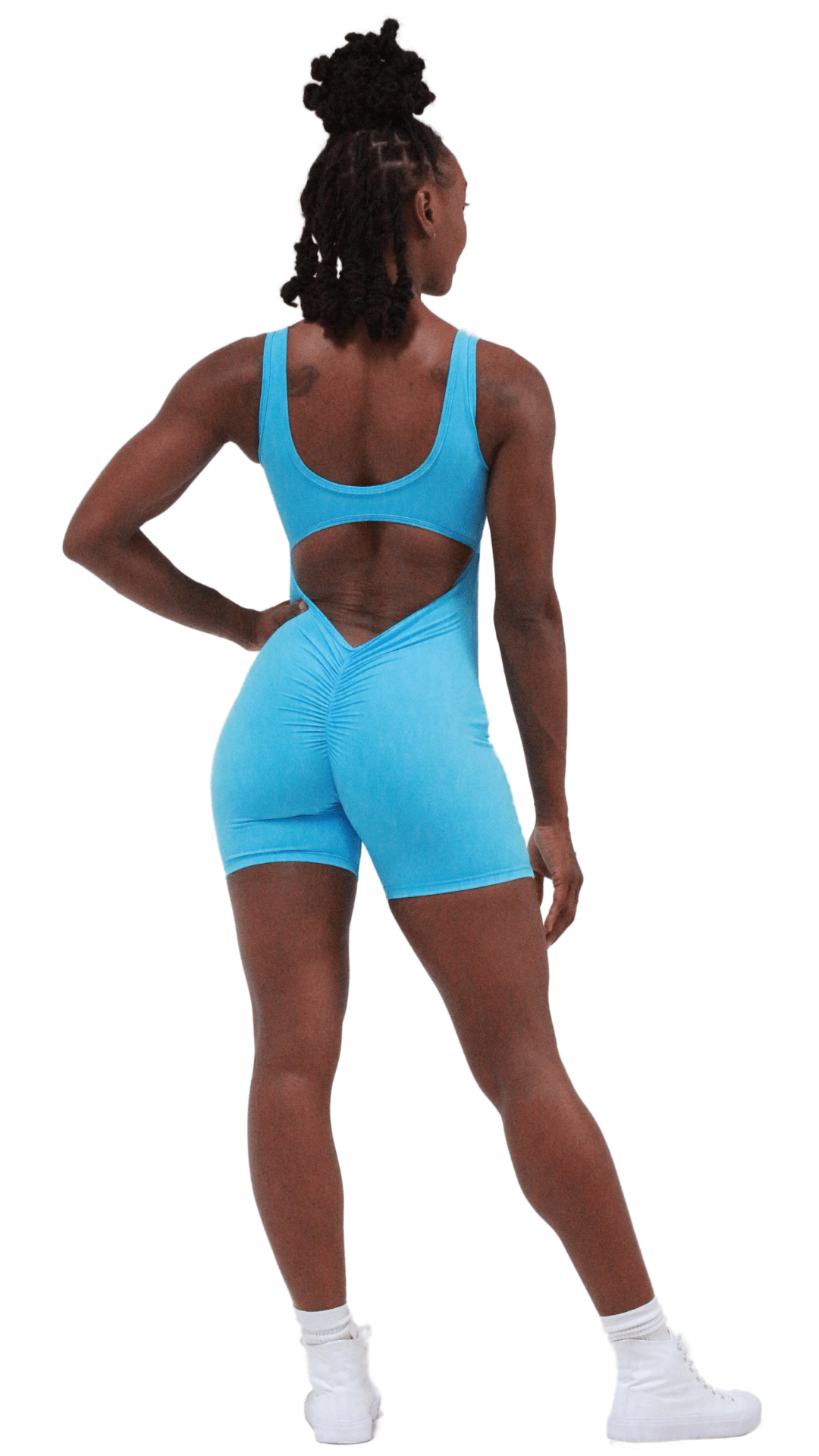 FITT FASHION WEAR LLC BODYSUIT Daring Bodysuit Baby Blue