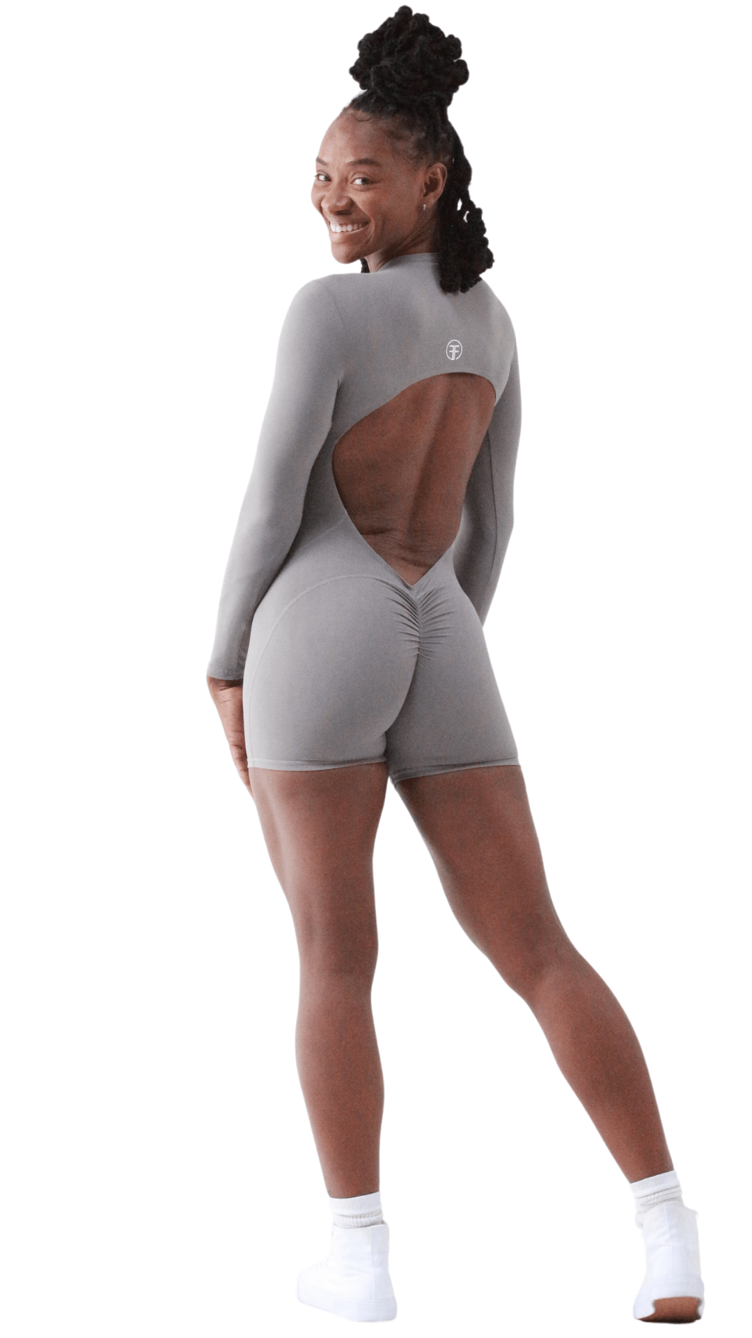 FITT FASHION WEAR LLC BODYSUIT Shameless Bodysuit Grey