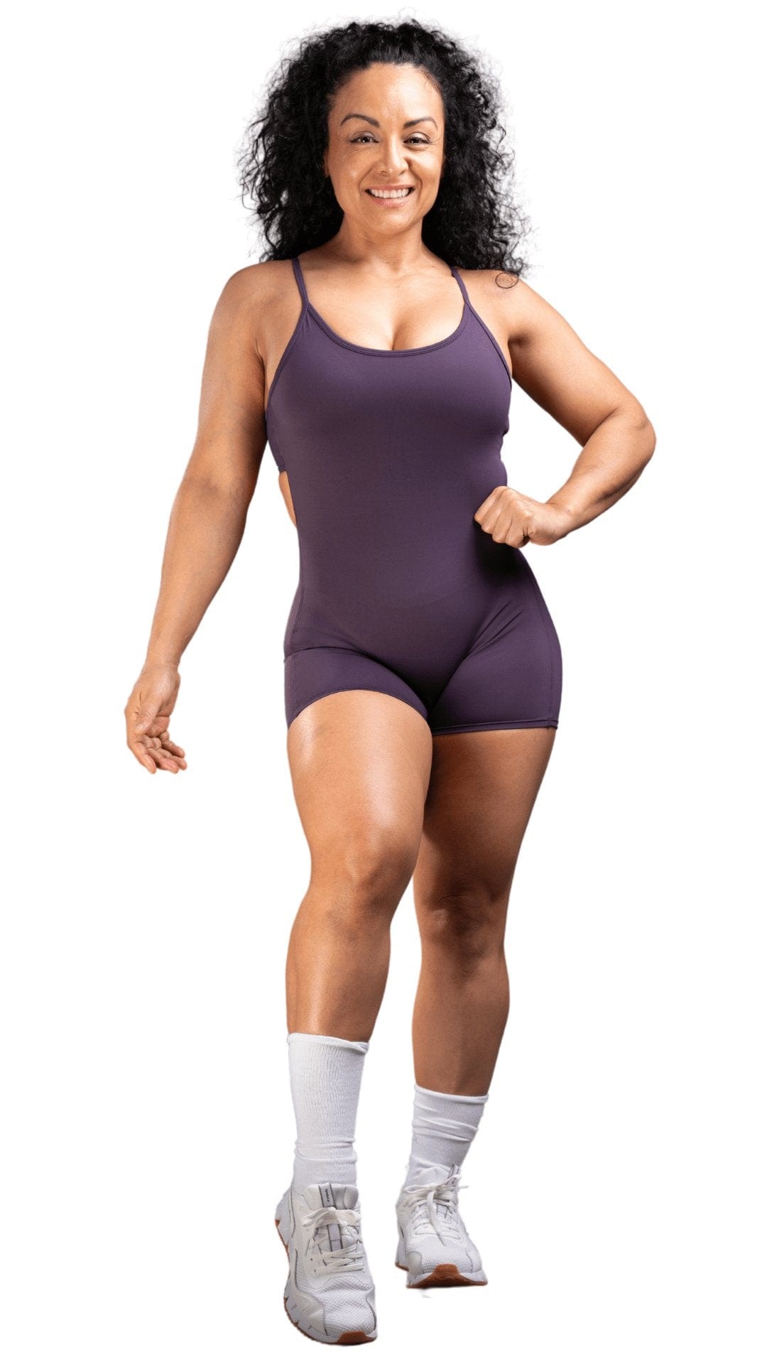 FITT FASHION WEAR LLC BODYSUIT Trinity Bodysuit Purple