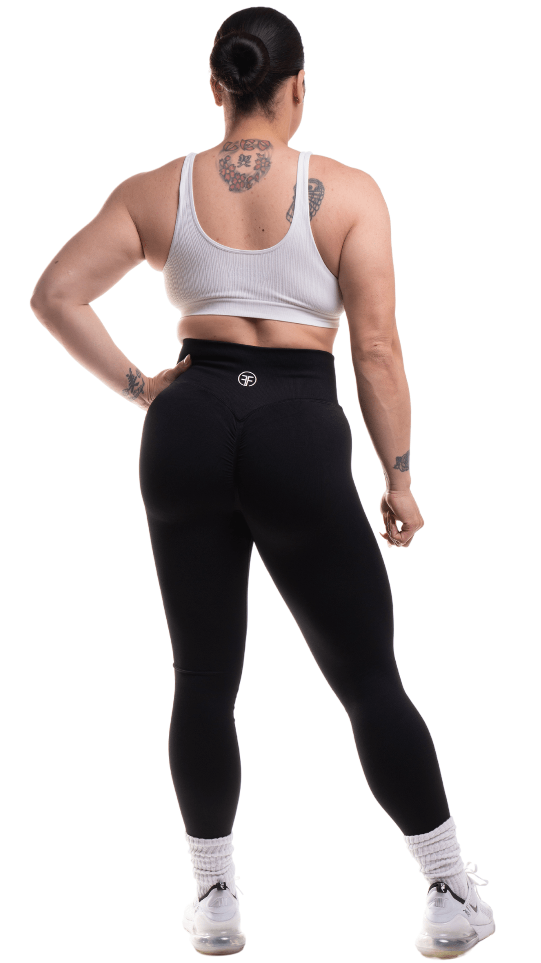 FITT FASHION WEAR LLC LEGGINGS Bionic Scrunch Leggings Black