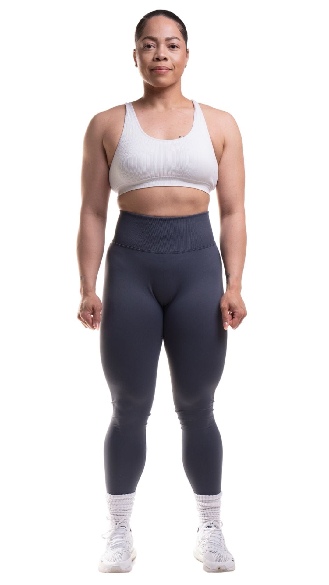 FITT FASHION WEAR LLC LEGGINGS Bionic Scrunch Leggings Dark Grey