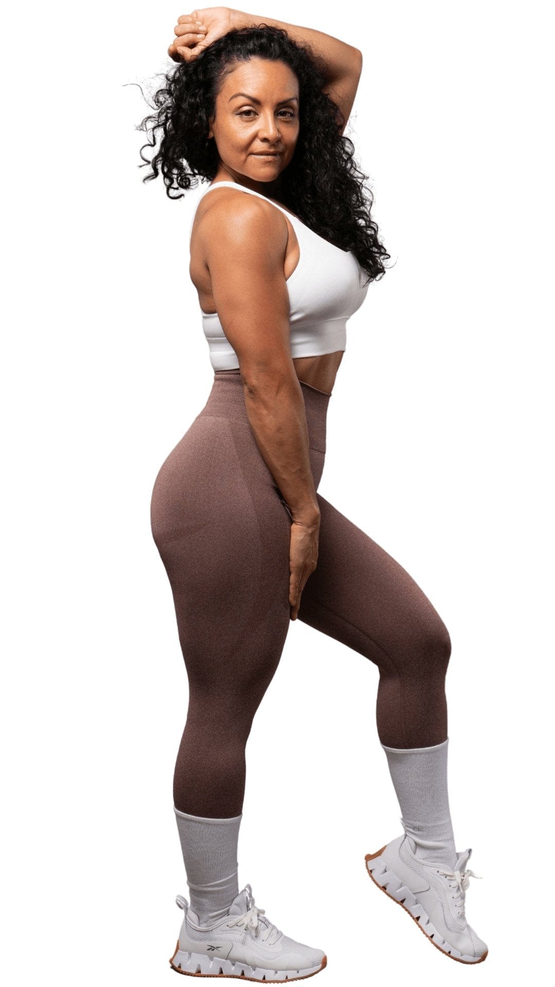 FITT FASHION WEAR LLC LEGGINGS Lovely Seamless Leggings Mocha