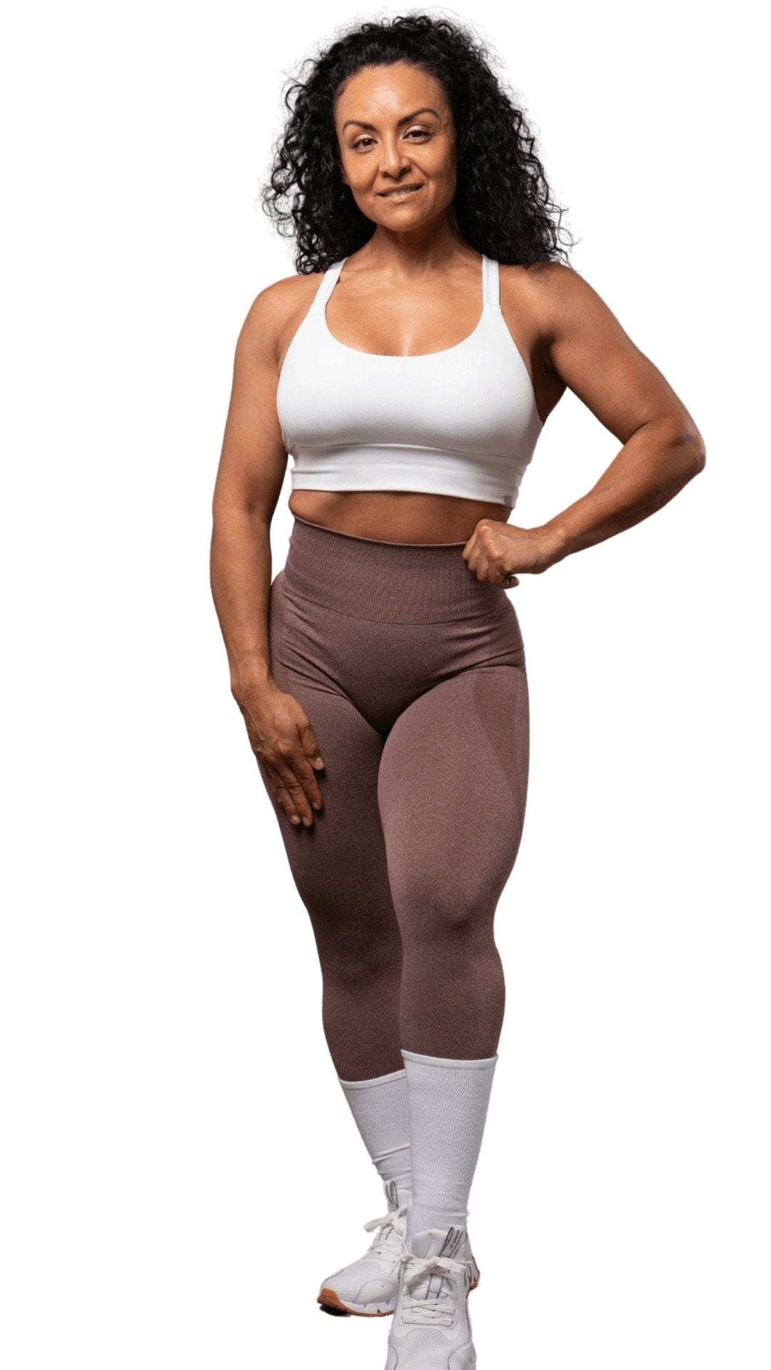 FITT FASHION WEAR LLC LEGGINGS Mocha Brown / SMALL Lovely Seamless Leggings Mocha