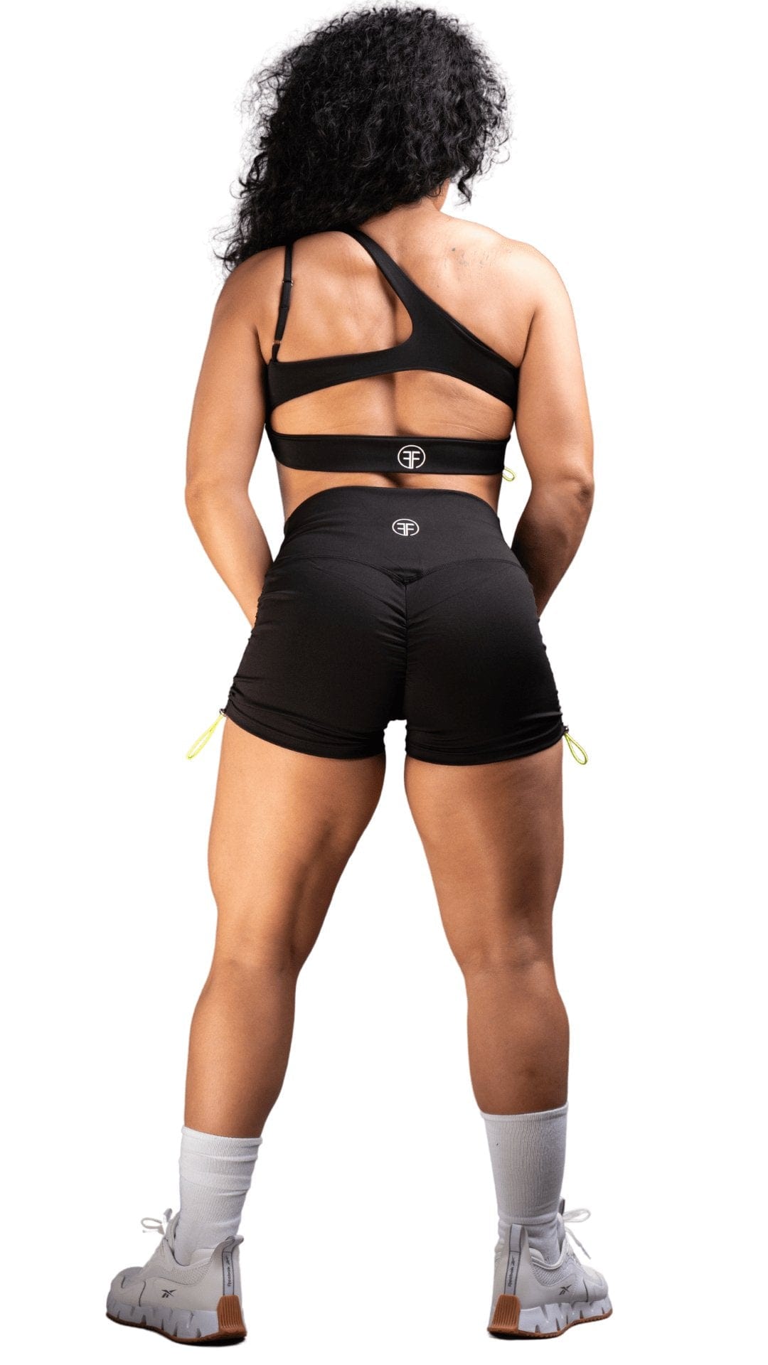 FITT FASHION WEAR LLC SETS Flawed 3pc Short Set Black