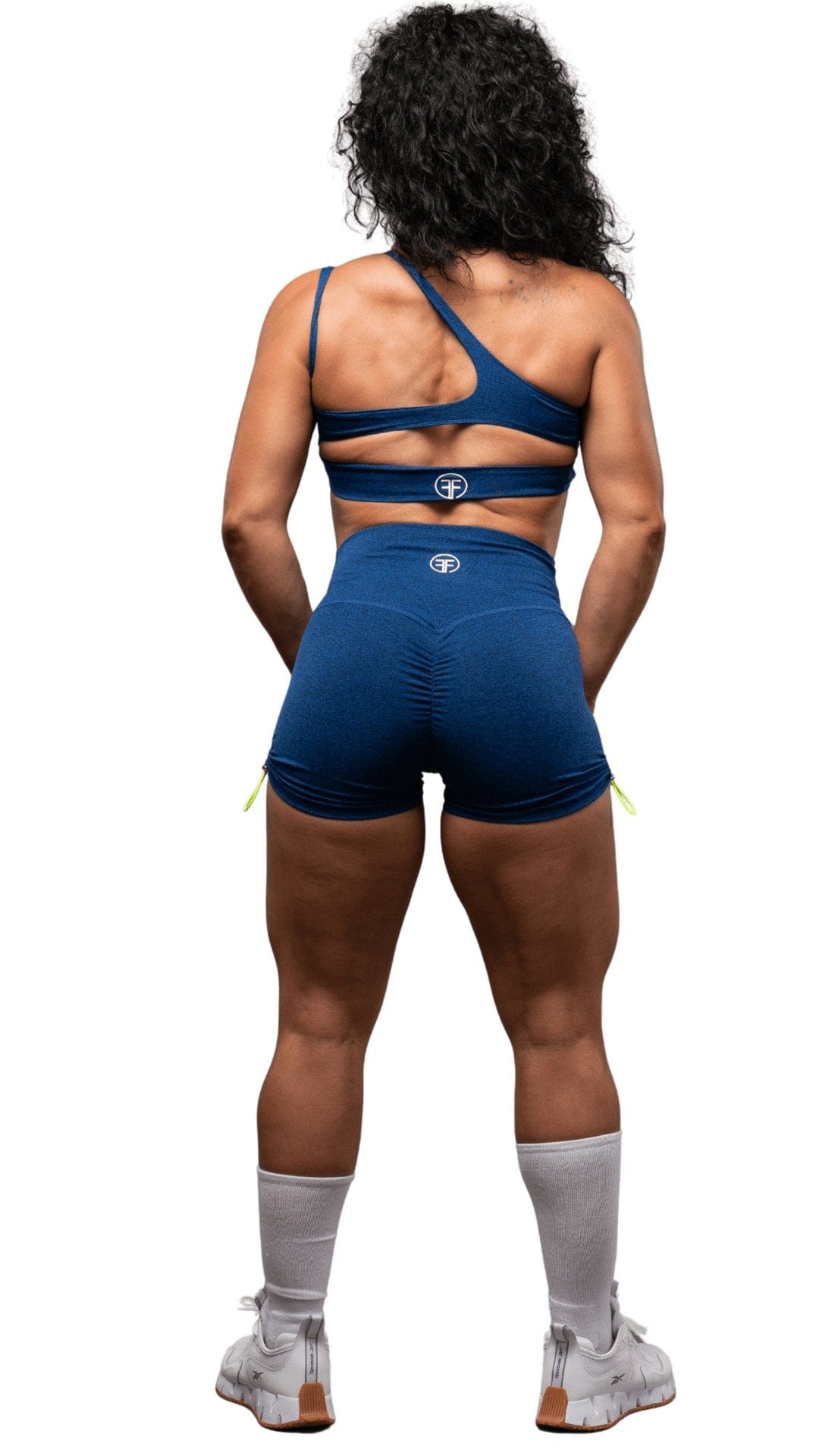 FITT FASHION WEAR LLC SETS Flawed 3pc Short Set Blue
