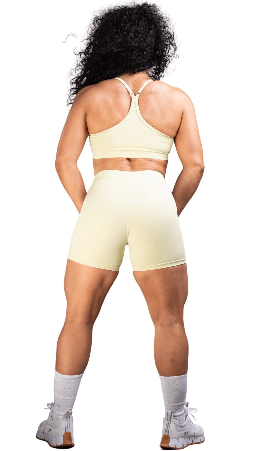 FITT FASHION WEAR LLC SETS Slayed Short Light Yellow