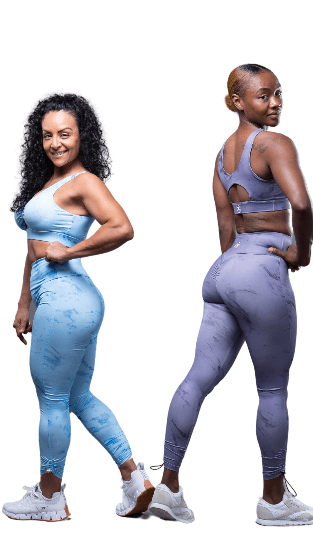FITT FASHION WEAR LLC SETS WAVY MARBLE SET LIGHT BLUE