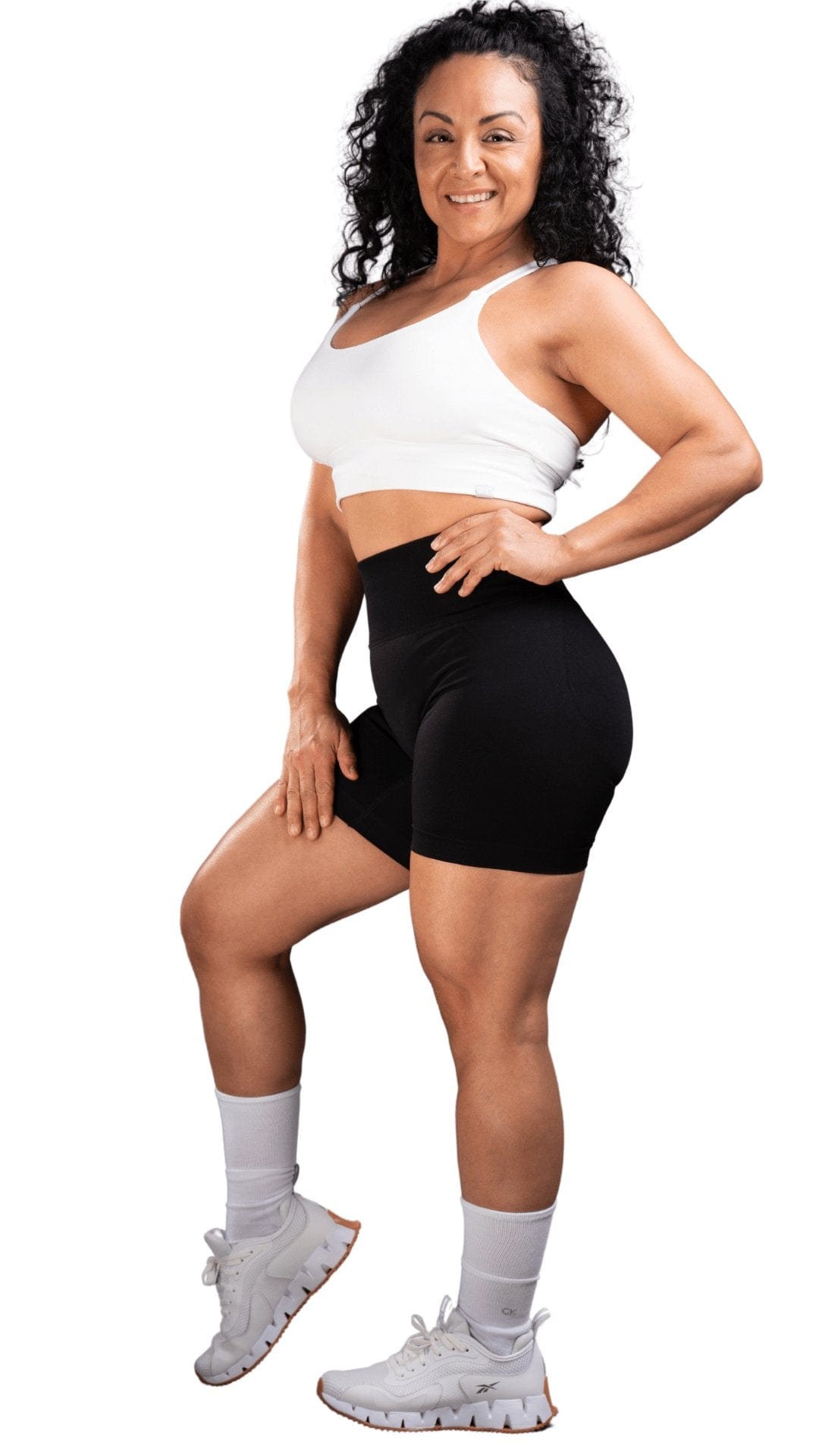 FITT FASHION WEAR LLC SHORTS Relaxed Scrunch Shorts Black