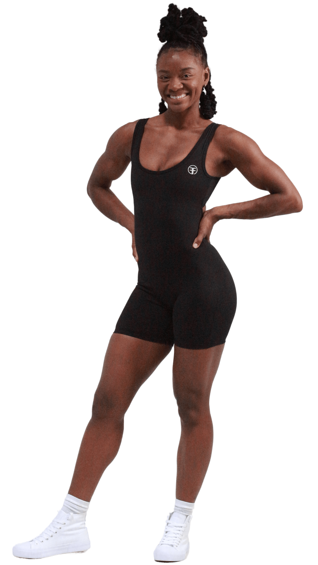 FITT FASHION WEAR LLC BODYSUIT Daring Bodysuit Black