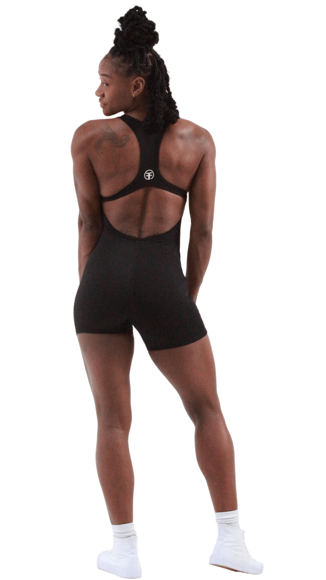 FITT FASHION WEAR LLC BODYSUIT Dazzling Bodysuit Black