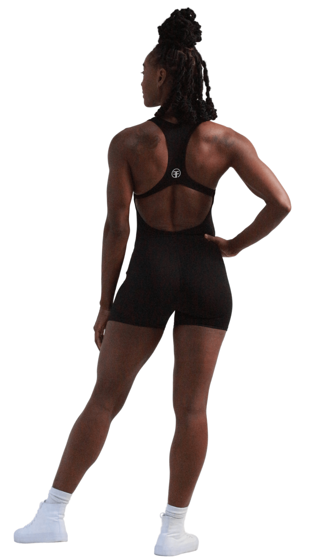 FITT FASHION WEAR LLC BODYSUIT Dazzling Bodysuit Black