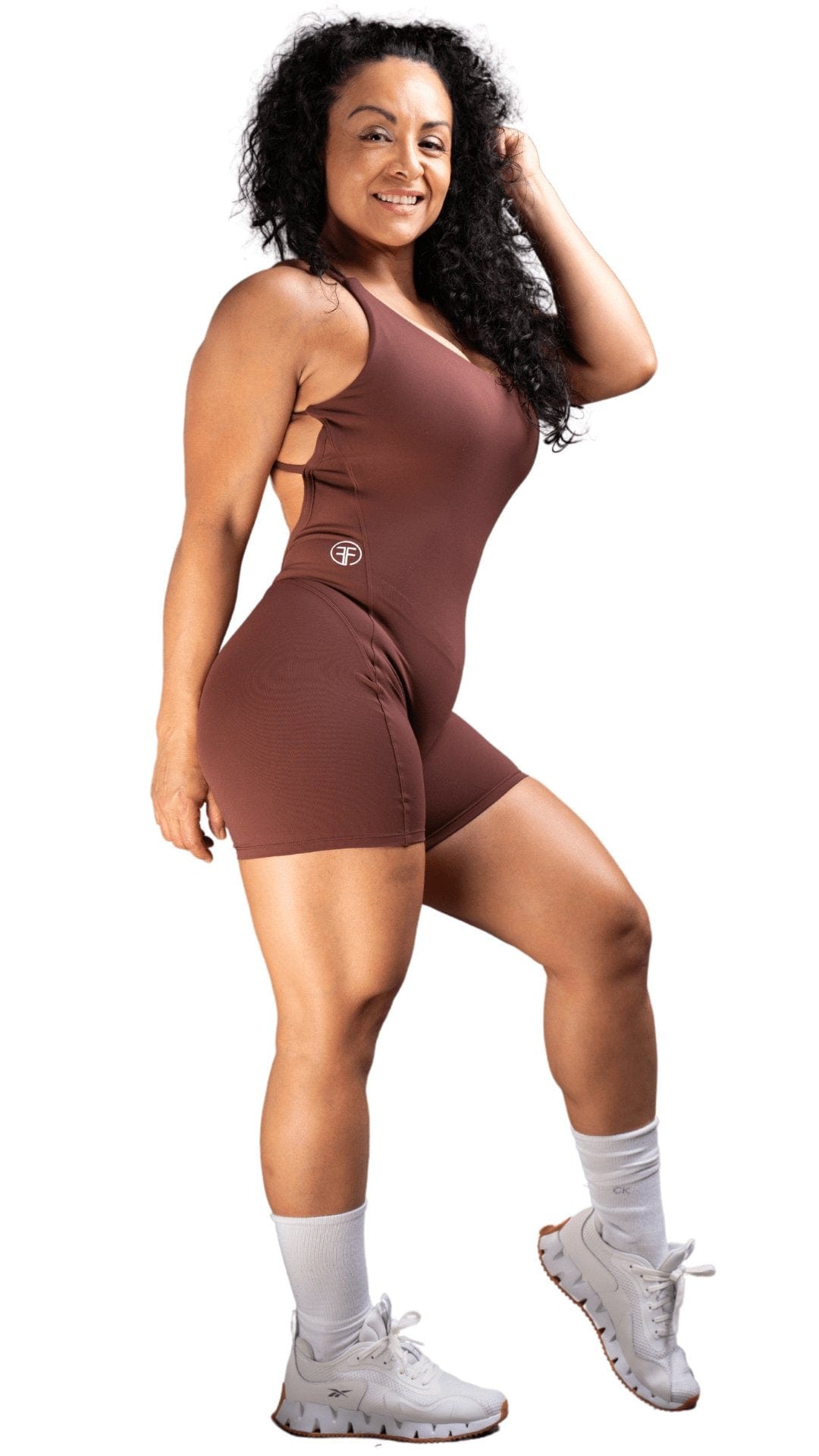 FITT FASHION WEAR LLC BODYSUIT Flex Bodysuit Brown