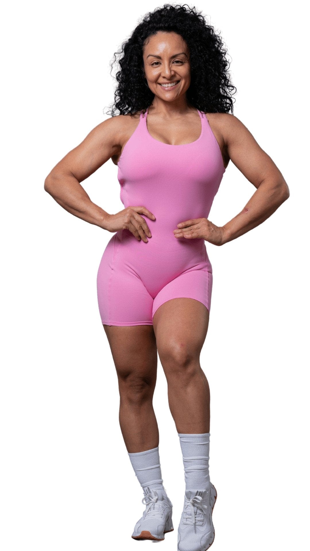 FITT FASHION WEAR LLC BODYSUIT Flex Bodysuit Pink