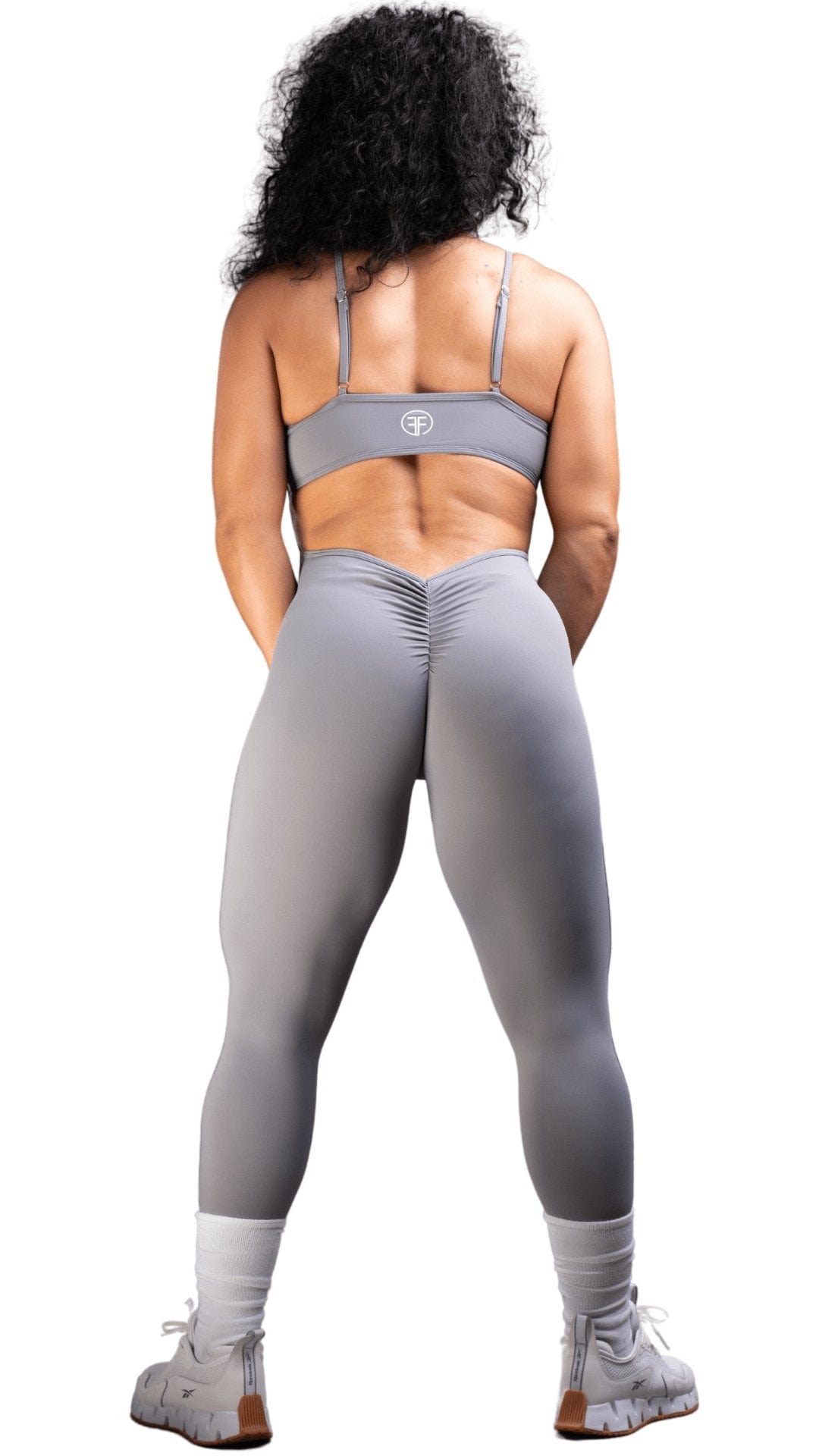 FITT FASHION WEAR LLC BODYSUIT Trinity Long Bodysuit Grey